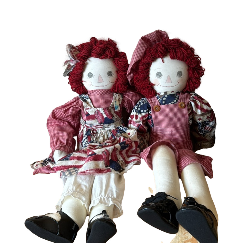 Handmade vintage Raggedy Andy doll